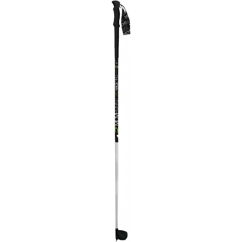 Bâtons De Ski Movement Race Pro Alu Poles Black/Green 2021 1 Bâtons De Ski Movement Race Pro Alu Poles Black/Green 2021