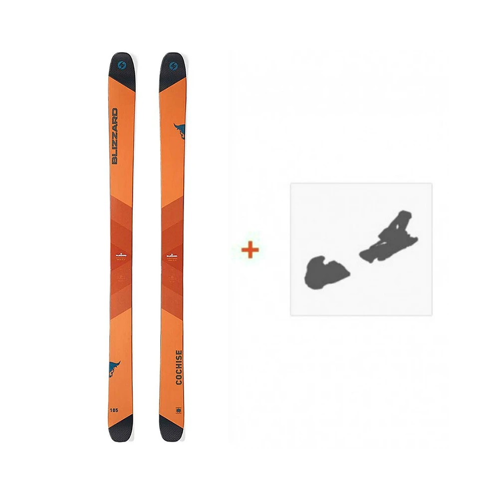 Ski Blizzard Cochise 2018 + Fixation De Ski 1 Ski Blizzard Cochise 2018 + Fixation De Ski