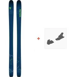 Ski Faction Agent 1.0 2020 + Fixations De Ski