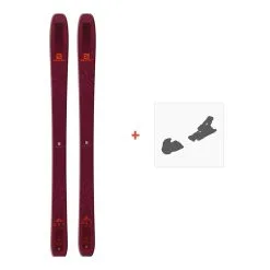Ski Salomon N QST 106 2019 + Fixation De Ski