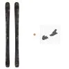 Ski Salomon N Stance 102 Black/Gray 2022 + Fixations De Ski